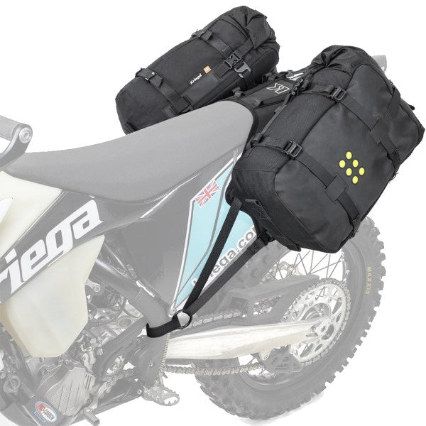 Harnais de Siège de Motocross Kriega OS-Base Enduro Noir sacs souples OS-18