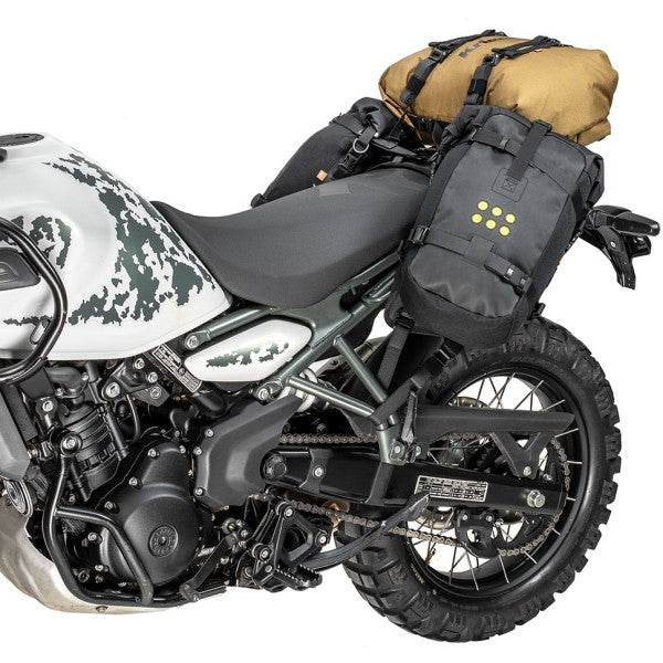 Harnais de Siège de Moto Royal Enfield Himalayan Noir sacs souples accrochés des trois côtés