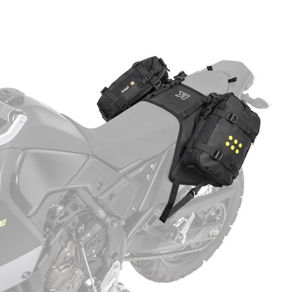 Harnais de Siège de Moto Yamaha Tenere 700 Noir sacs souples OS-6