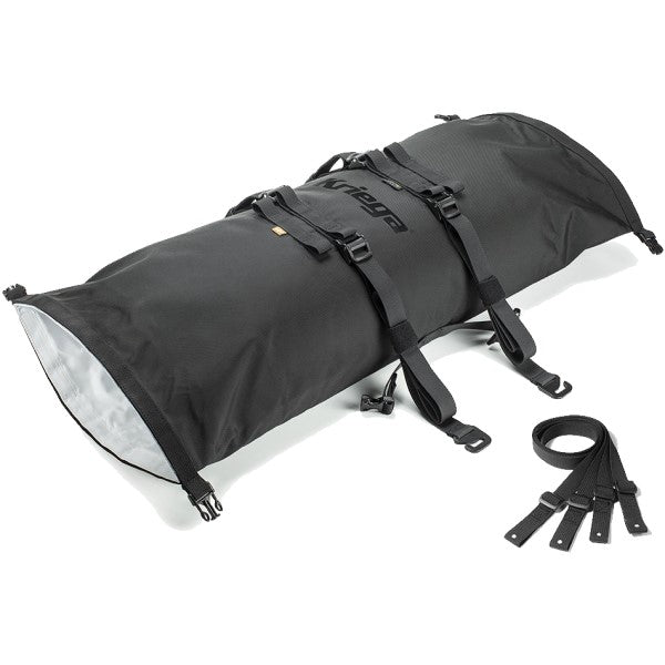 Sac Imperméable de Moto Rollpack-20 Noir déroulé de face