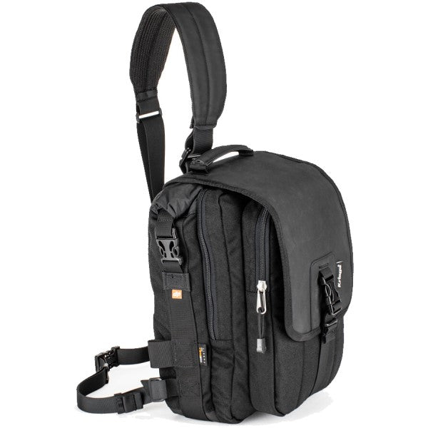Sac à Bandoulière de Moto Sling Pro Noir de gauche
