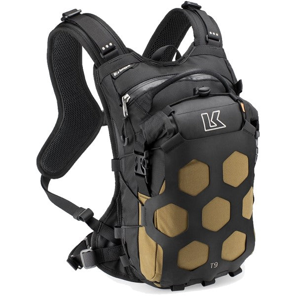 Sac de motocross Trail 9 Kaki incliné de face