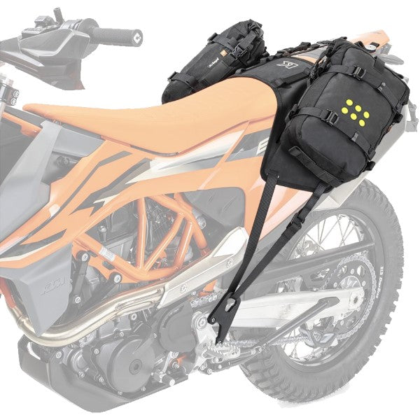 Harnais de Siège de Motocross KTM 690/HUSQVARNA 701/GASGAS 700 Noir sacs souples OS-12