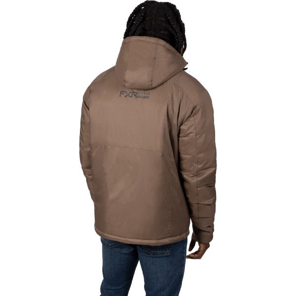 Manteau Expedition Lite Brun Dos