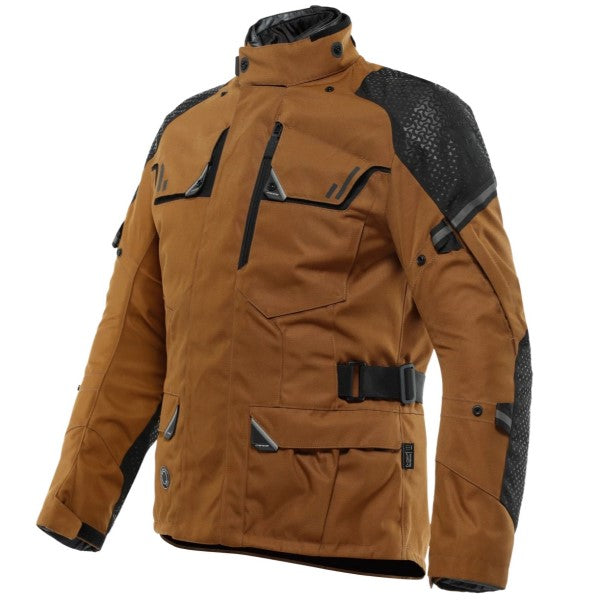 Manteau de Moto Ladakh 3L D-Dry maron