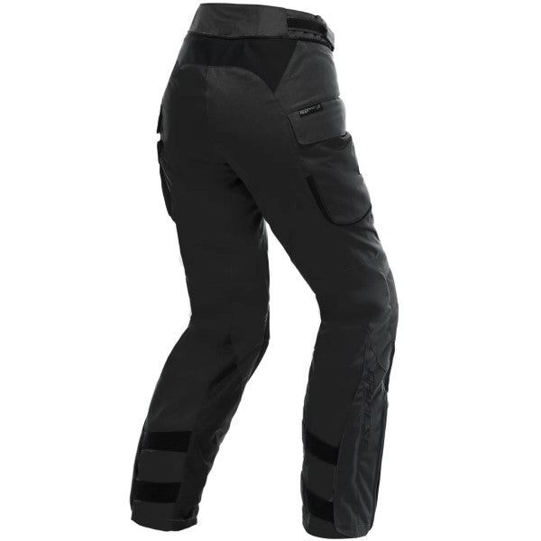 Pantalon de Moto Ladakh 3L D-Dry Femme Noir de dos