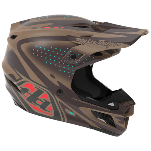 Casque de Motocross SE5 Polycarbonate W/MIPS The Line Brun, côté droit