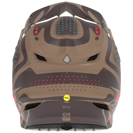 Casque de Motocross SE5 Polycarbonate W/MIPS The Line Brun, côté gauche