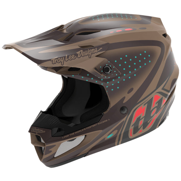 Casque de Motocross SE5 Polycarbonate W/MIPS The Line Brun, côté gauche