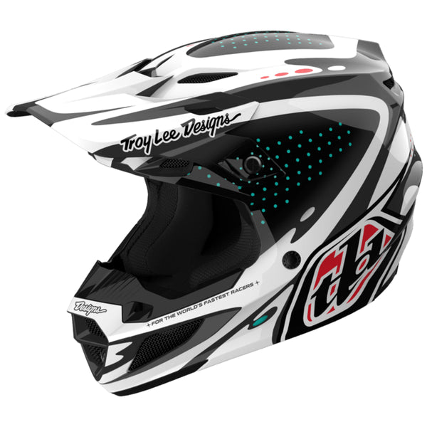 Casque de Motocross SE5 Polycarbonate W/MIPS The Line Noir, côté gauche