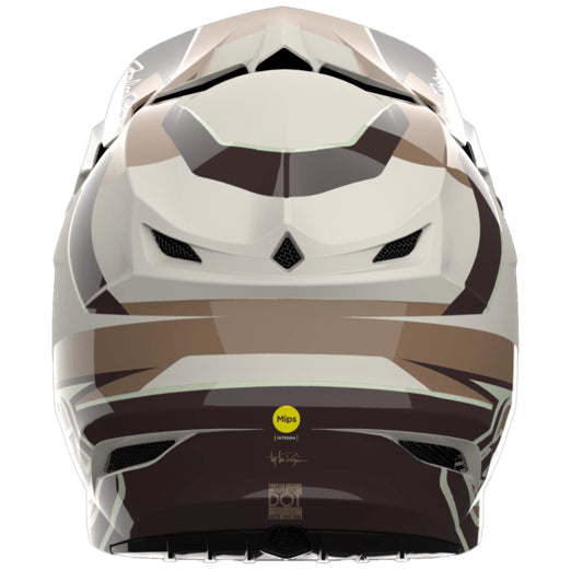 Casque de Motocross Polycarbonate PSE5 W/MIPS Stand Sable, Dos