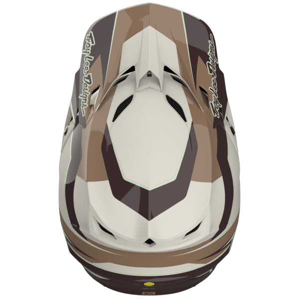 Casque de Motocross Polycarbonate PSE5 W/MIPS Stand Sable, Dessus