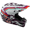 Casque de Motocross SE5 polycarbonate W/MIPS Dash Mauve, côté gauche