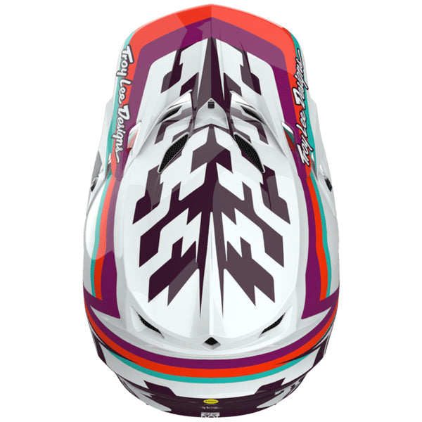 Casque de Motocross SE5 polycarbonate W/MIPS Dash Mauve, Dos