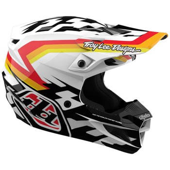 Casque de Motocross SE5 polycarbonate W/MIPS Dash Orange, côté droit