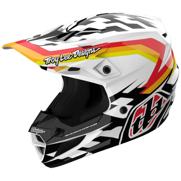 Casque de Motocross SE5 polycarbonate W/MIPS Dash Orange, côté gauche