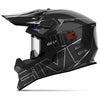 Casque Intégral de Motoneige Latitude Ignite System Noir, côté gauche