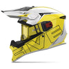 Casque Intégral de Motoneige Latitude Ignite System Jaune, côté gauche