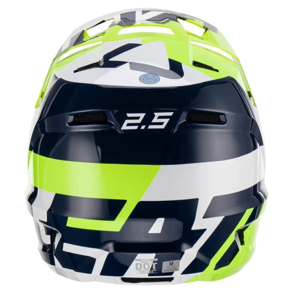 Casque 2.5 Vert/Bleu Derrière