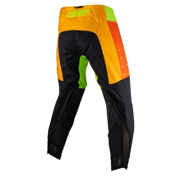 Pantalon de Motocross 4.5 Leatt Noir/Vert Derrière