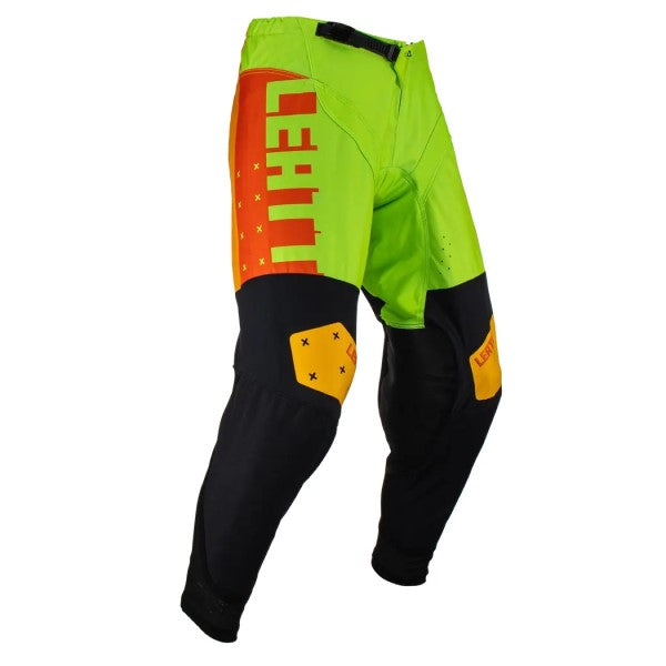 Pantalon de Motocross 4.5 Leatt Noir/Vert Devant