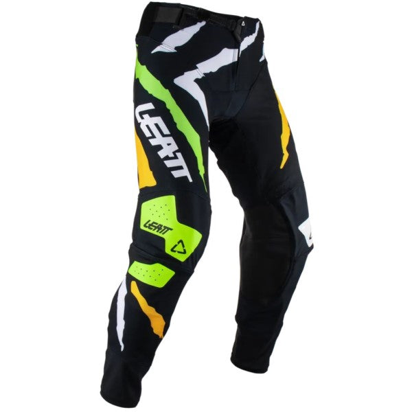 Pantalon de Motocross 5.5 I.K.S Leatt Noir/Vert Devant