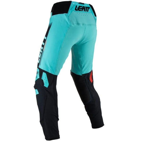 Pantalon de Motocross 5.5 I.K.S Leatt Noir/Bleu Derrière