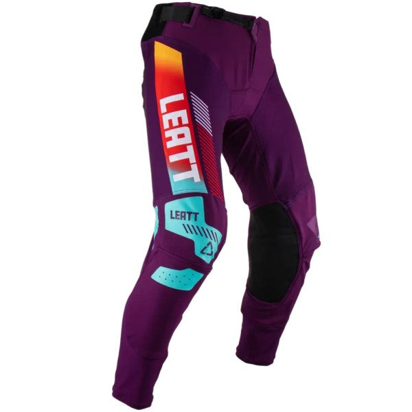 Pantalon de Motocross 5.5 I.K.S Leatt Mauve Devant