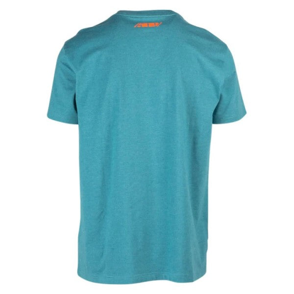 T-Shirt Legacy Bleu/Orange de dos