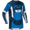 Chandail de Motocross Fly Lite Bleu/Blanc