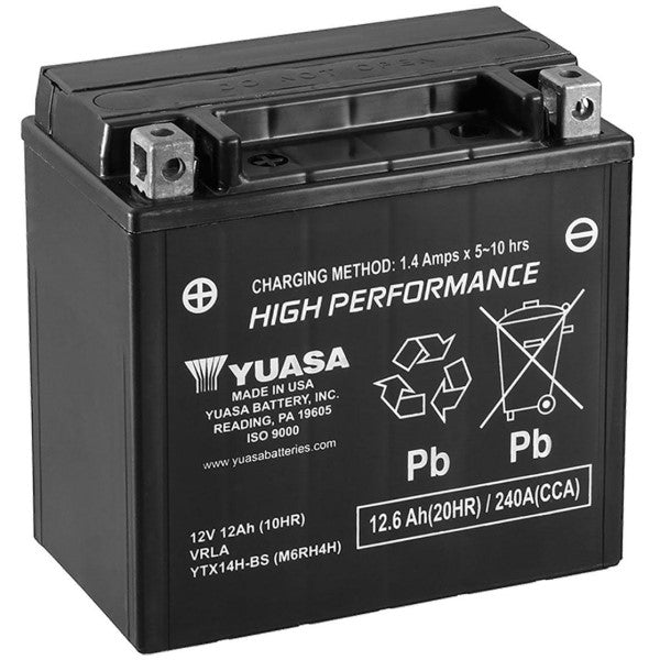 Batterie AGM Haute Performance Yuasa YTX14H-BS