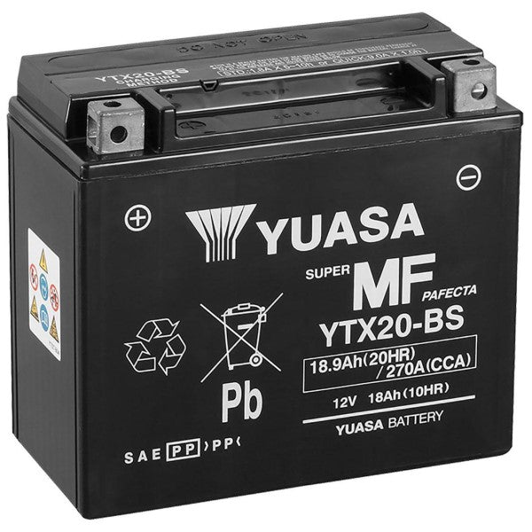 Batterie Sans Entretien Yuasa YTX20-BS