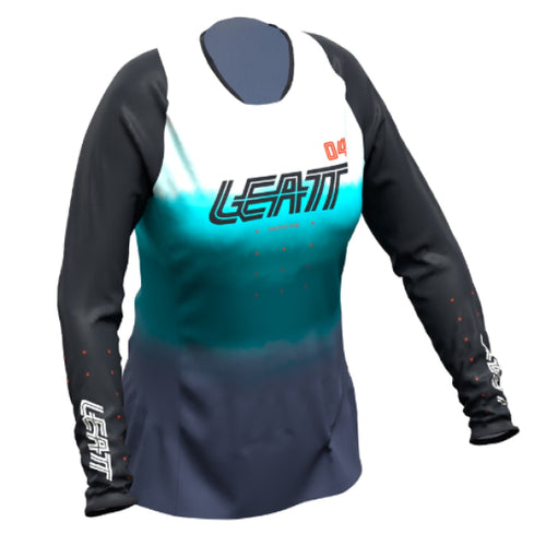 Chandail de Motocross 4.5 Lite Femme Leatt bleu