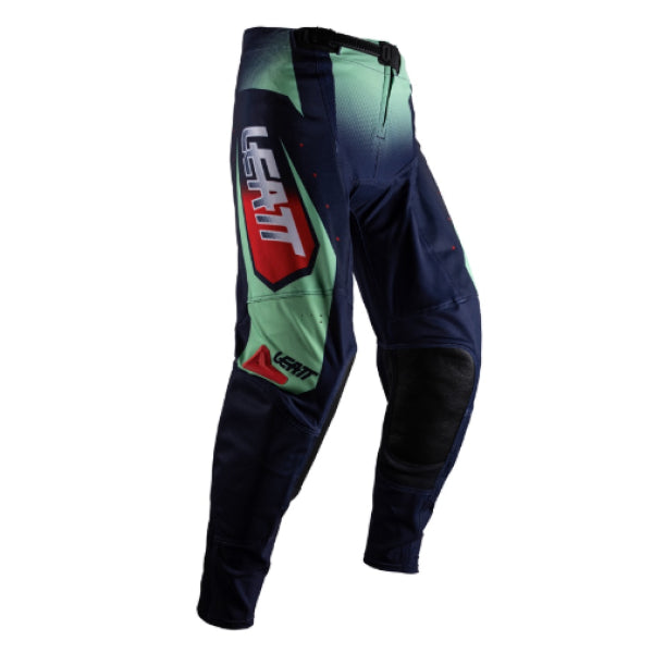 Pantalon de Motocross 4.5 Leatt bleu et vert