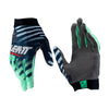 Gants de Motocross 1.5 GripR Leatt Vert en paire