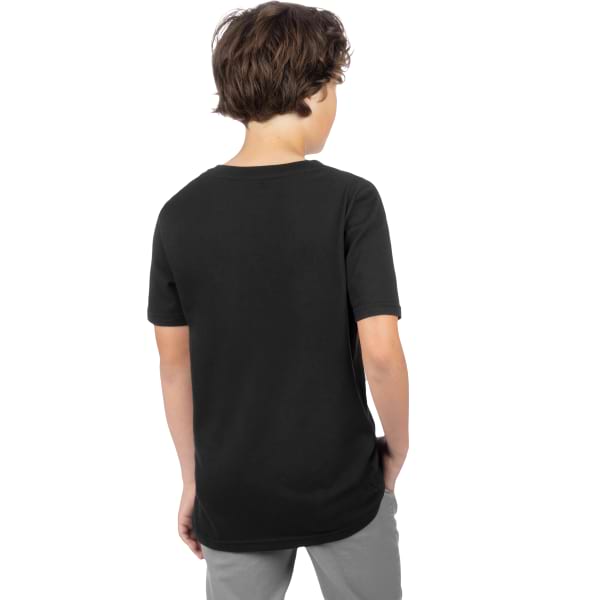 T-Shirt Premium Podium Junior Noir/Mauve Dos