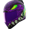 Casque Intégral de Moto Airform MIPS Manik'RR Mauve incliné de face