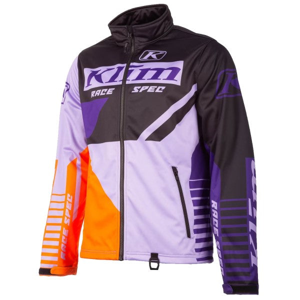 Veste de Motoneige Revolt Klim mauve et orange