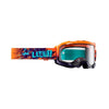 Lunettes de Motocross Velocity 4.5 Leatt mauve et orange