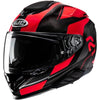 Casque Intégral de Moto RPHA 71 Noir/Rouge