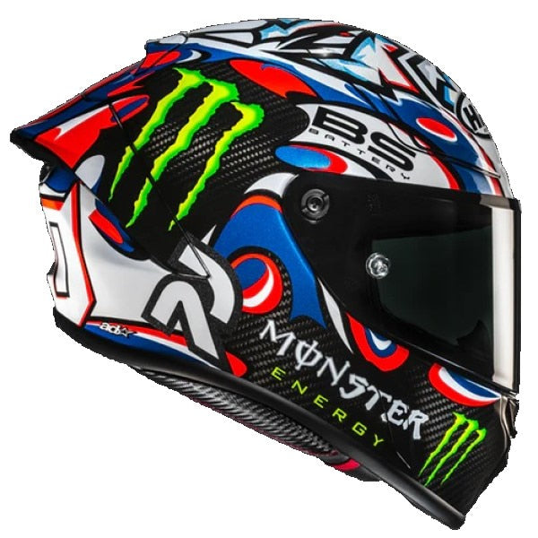 Casque Intégral de Moto RPHA 1 V2 Carbone Quartraro, côté droit