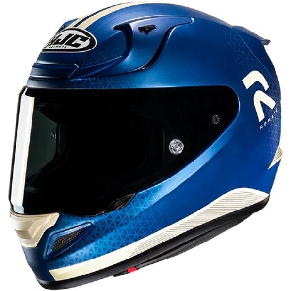 Casque Intégral de Moto RPHA 12 Semi-Mat Bleu/Blanc