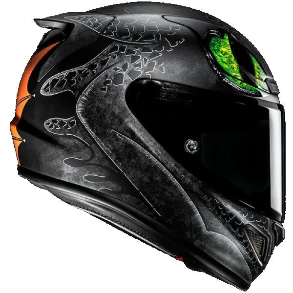 Casque Intégral de Moto RPHA 12 TOOTHLESS, côté droit