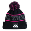 Tuque Pompon/Jethwear/noir , rose