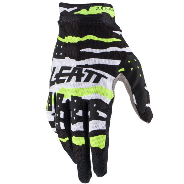 Gants 2.5 X-Flow Noir Jaune Blanc