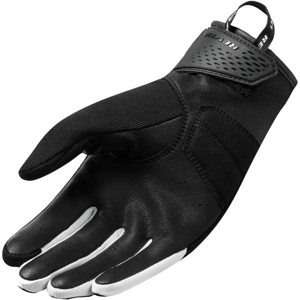 Gants de Moto Ventilé Mosca 2 Noir/Blanc de l'intérieur