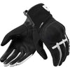 Gants de Moto Ventilé Mosca 2 Noir/Blanc de l'extérieur