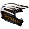 Casque Integral de Moto-10 Spherical  Fast House DID 25 Noir/Or, côté droit