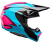 Casque de Motocross Moto-10 Spherical Fluid Carbone Rose, côté droit