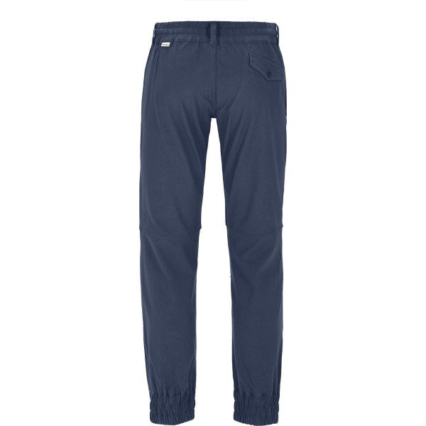 Pantalon de Moto Jogger Bleu, Dos